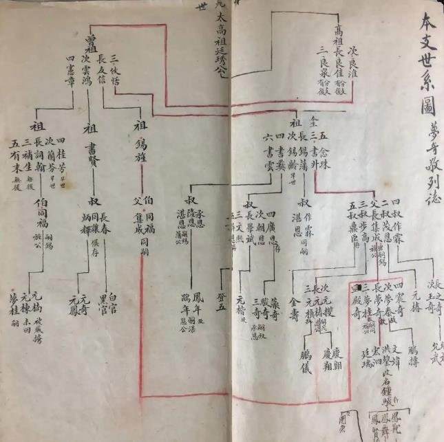 编修家谱时，我们应该如何编写世系图？